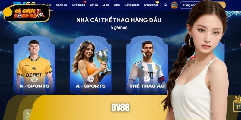 DV88 mang đến trải nghiệm xem bóng đá trực tiếp chất lượng